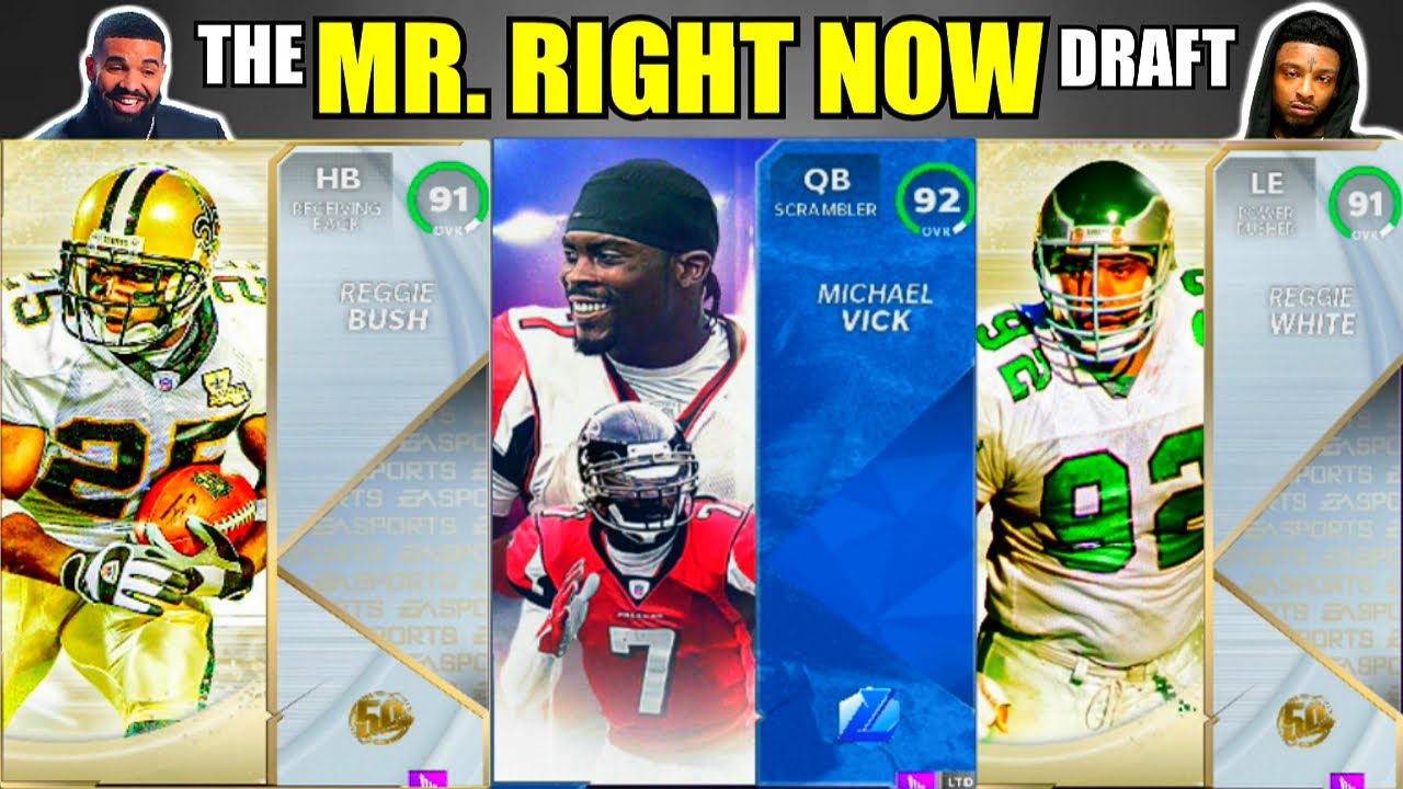 The MR. RIGHT NOW Draft! Madden 21 Draft Champions Gameplay