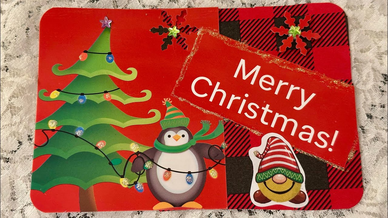 *Christmas Penguin and Deer*  