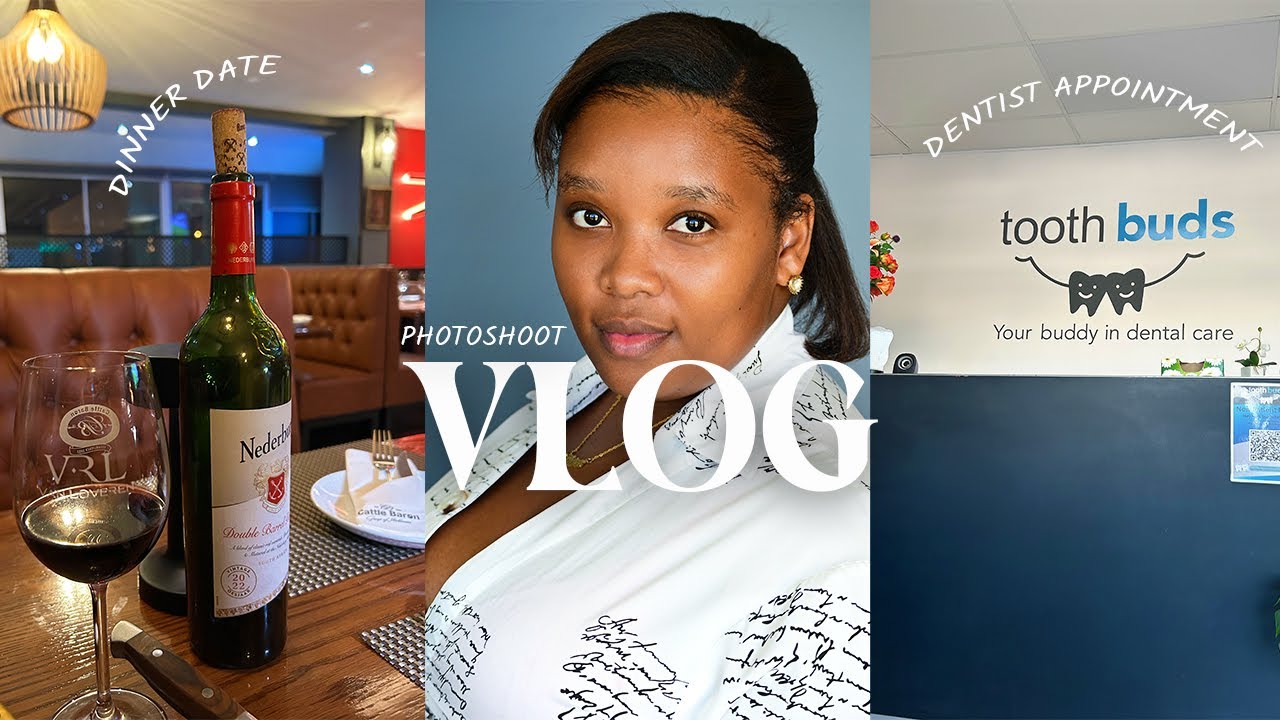 VLOG: DINNER DATE, PHOTOSHOOT, DENTIST APPOINTMENT