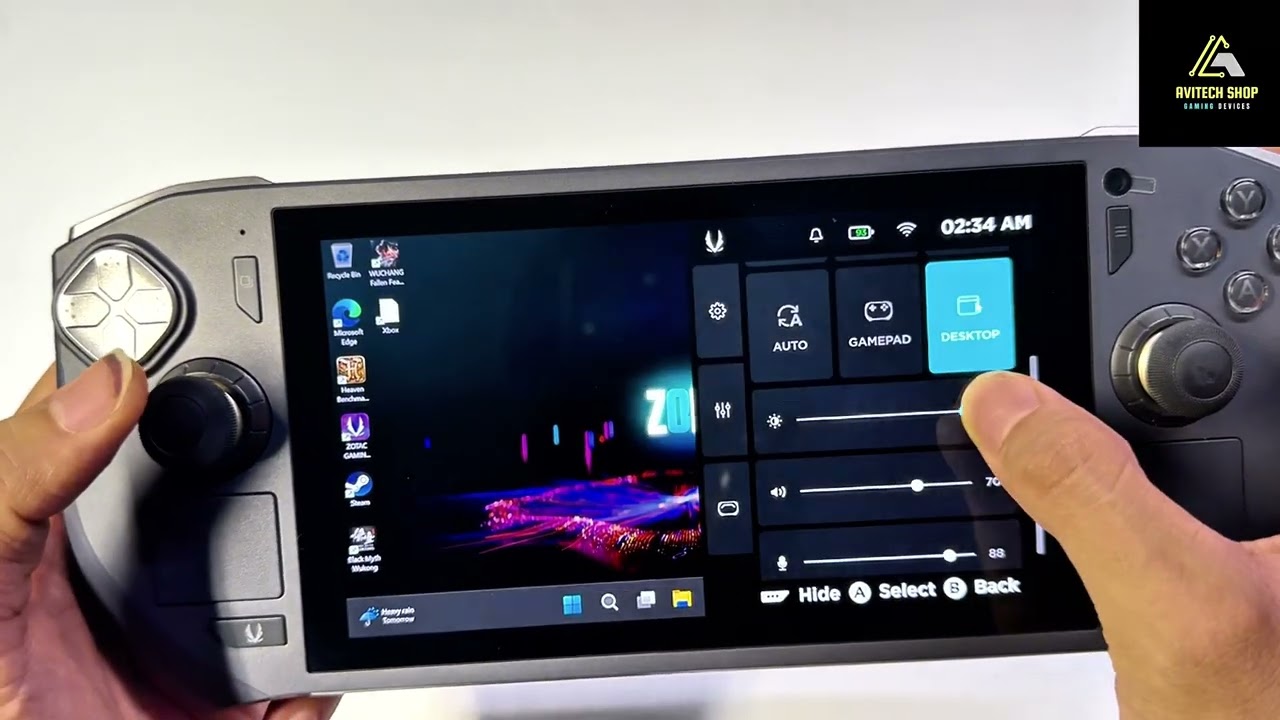 Hướng dẫn sử dụng Zotac Zone cơ bản cho AE mới bắt đầu tìm hiểu PC Handheld #avitech #zotaczone 