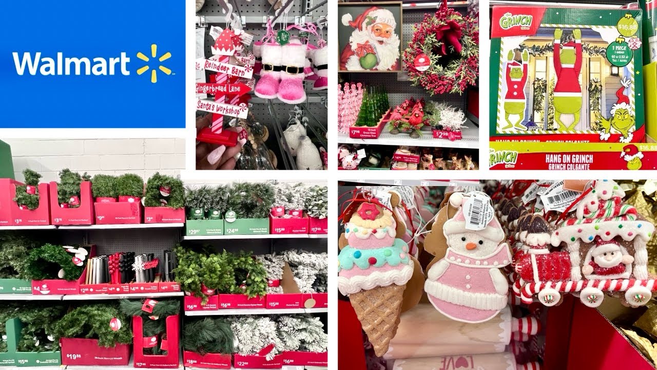 Walmart Christmas Shop With Me | ALL The Christmas Ornaments, Decor, And Trees | Christmas 2024