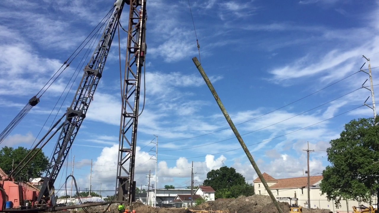 Pile driving