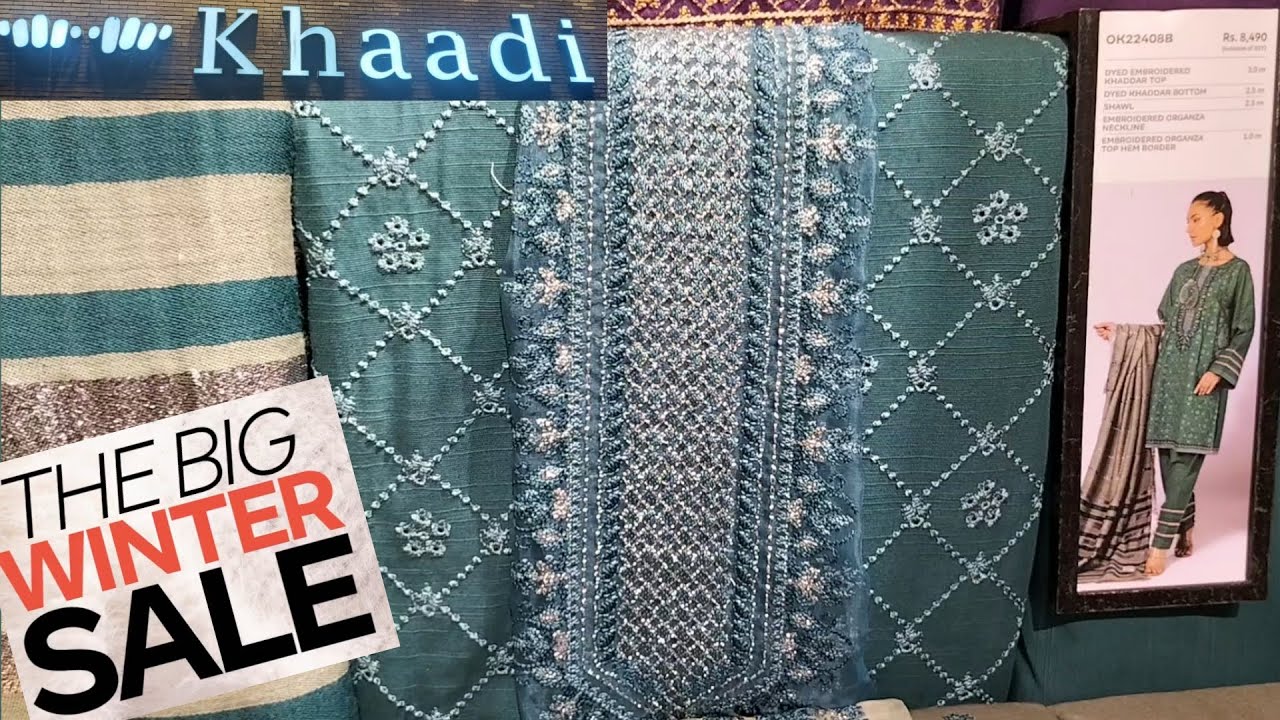 Khaadi Winter Sale 2023 || Khaadi Big Winter Sale
