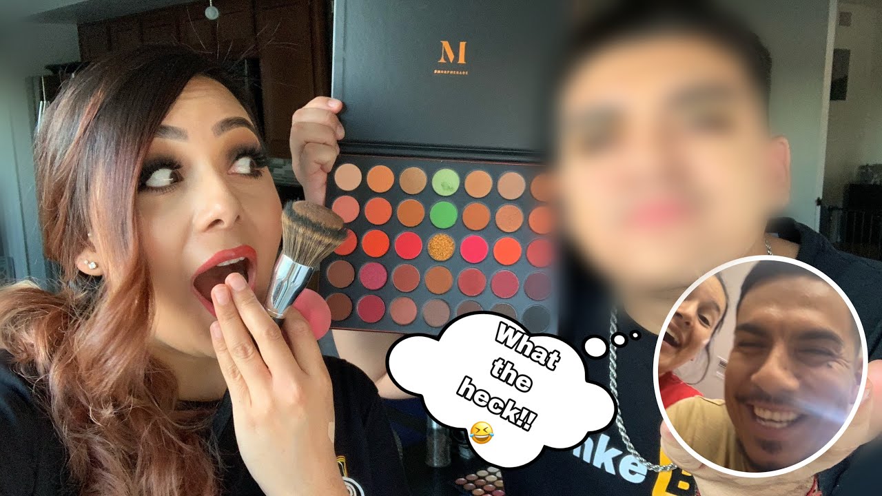 Sister Does My Makeup *HILARIOUS*