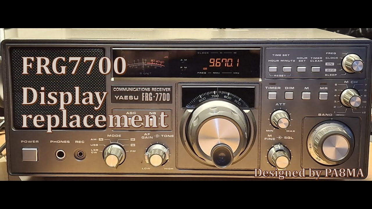 FRG7700 new display SSB alignement