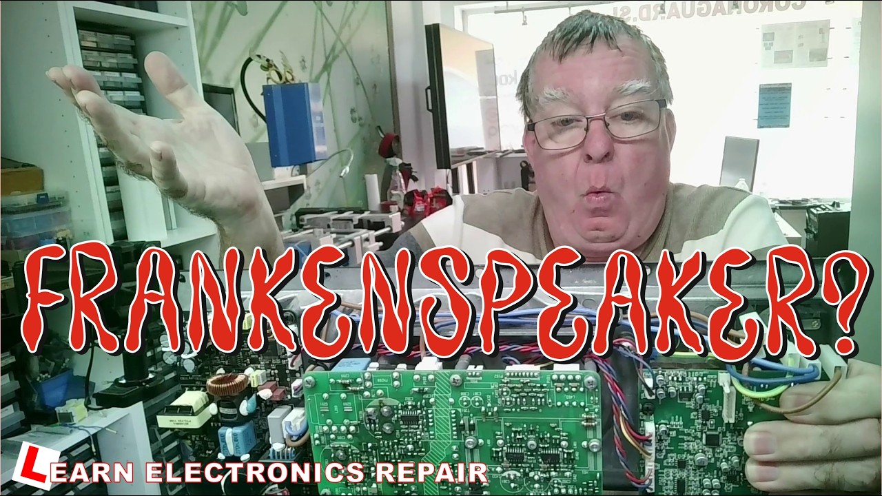 The Franken-Speaker: Did Someone Build This Speaker From Scrap Boards?
