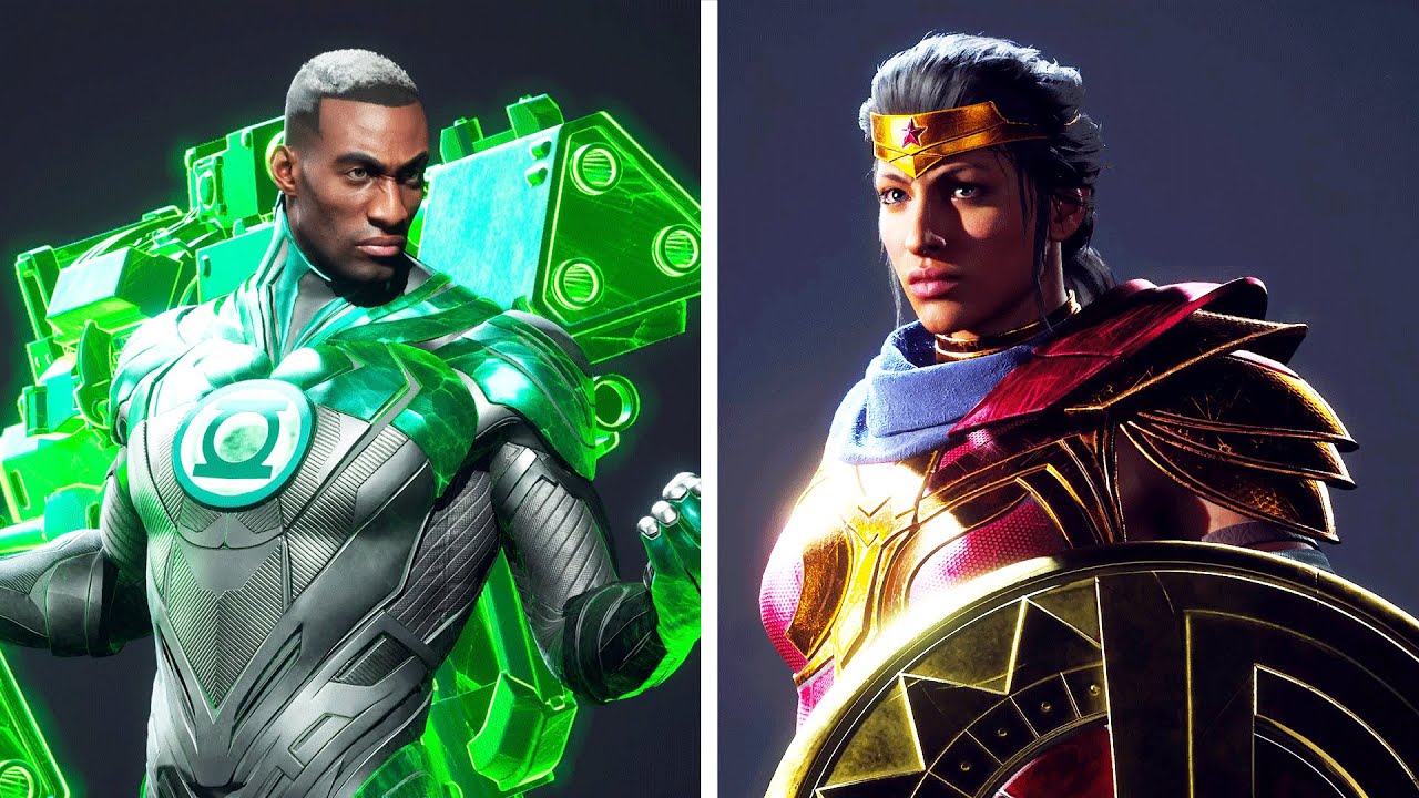 Green Lantern vs Wonder Woman Fight in Suicide Squad: Kill the Justice League