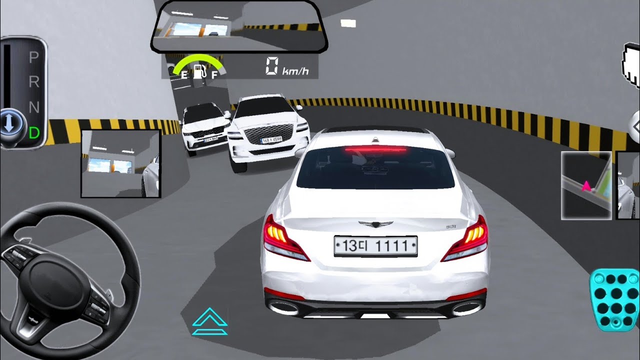 New White Mercedes G63 For Parking - 3d Driving Class android game || Car Game #gameplay #cargame