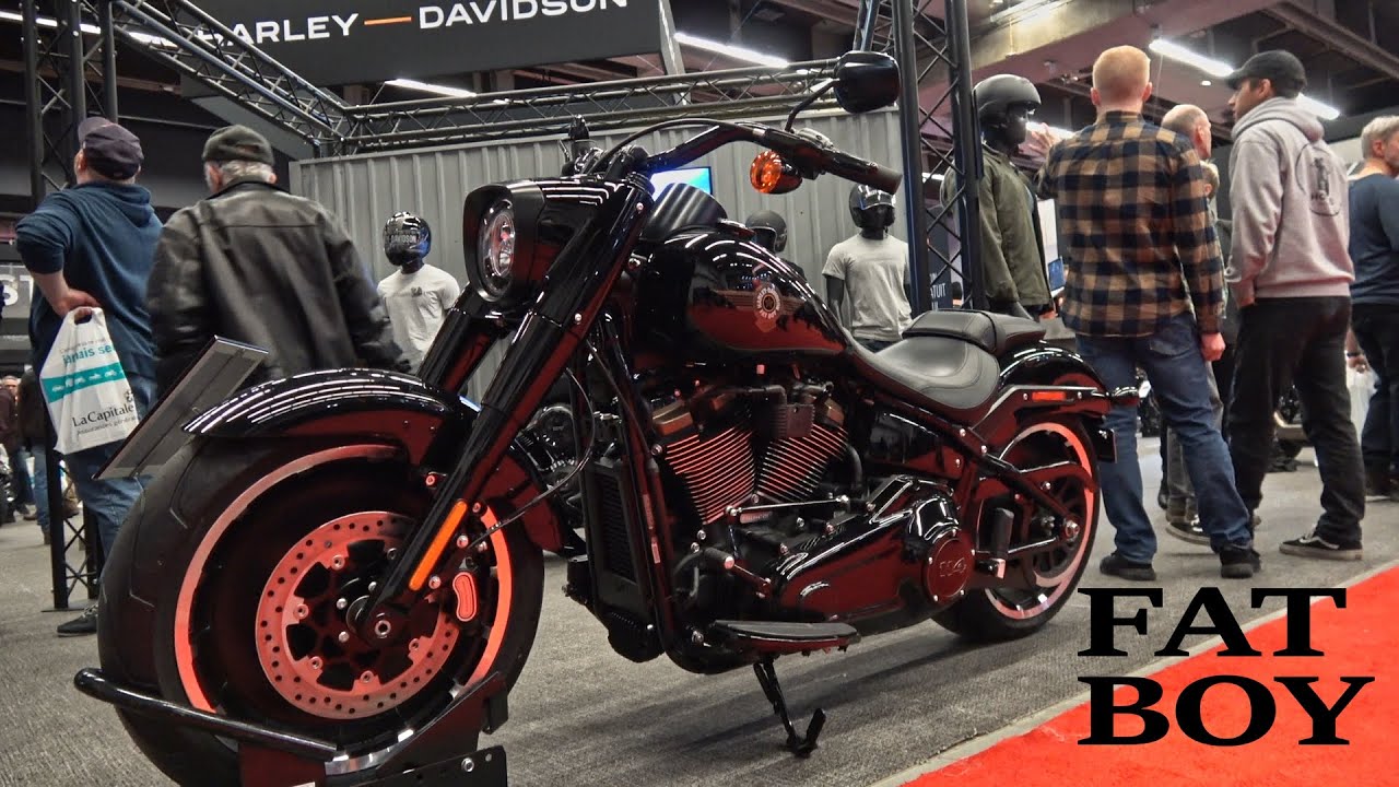 2020 Harley Davidson FATBOY  | Detail Look | Montreal Motor Show 2020