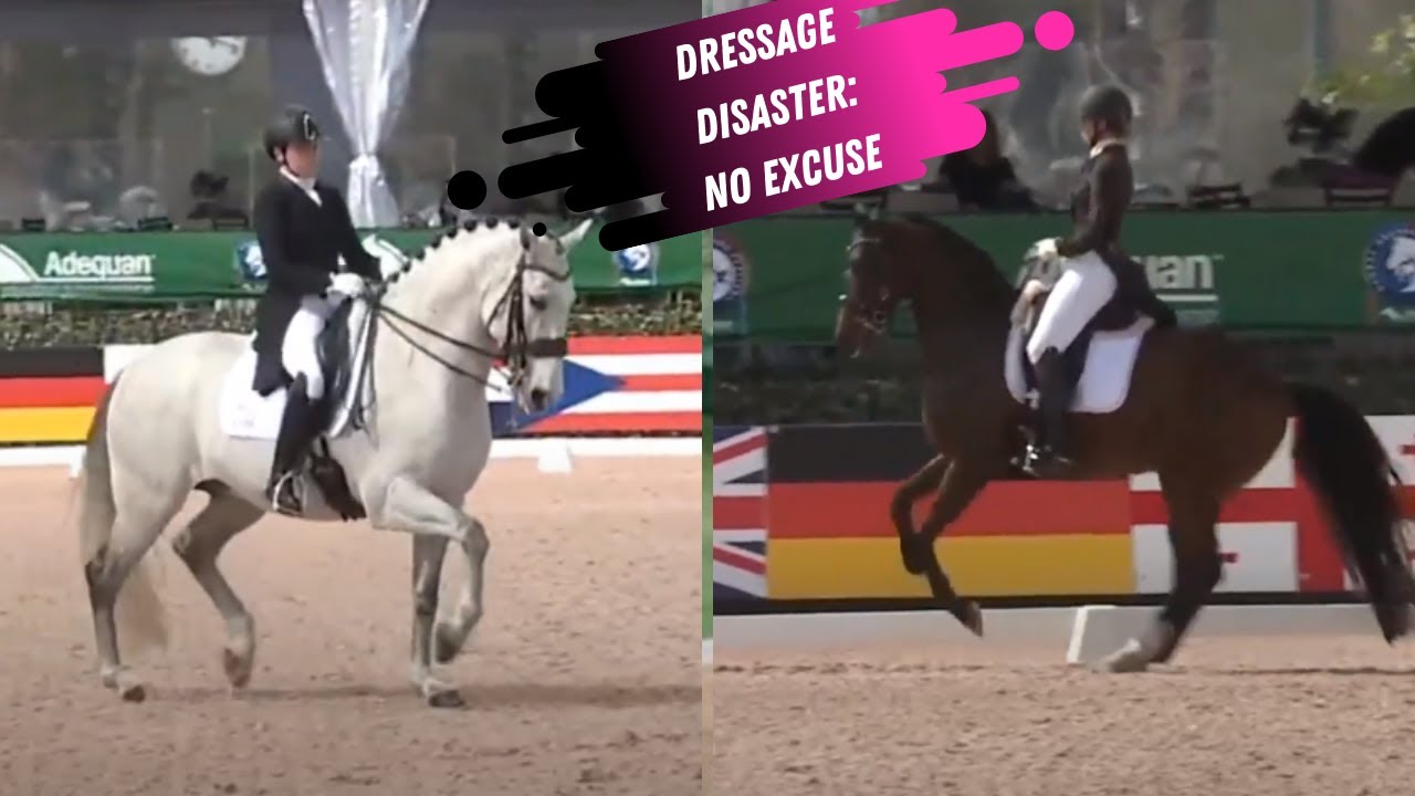 Dressage Disaster: No Excuse (Blog In Description)