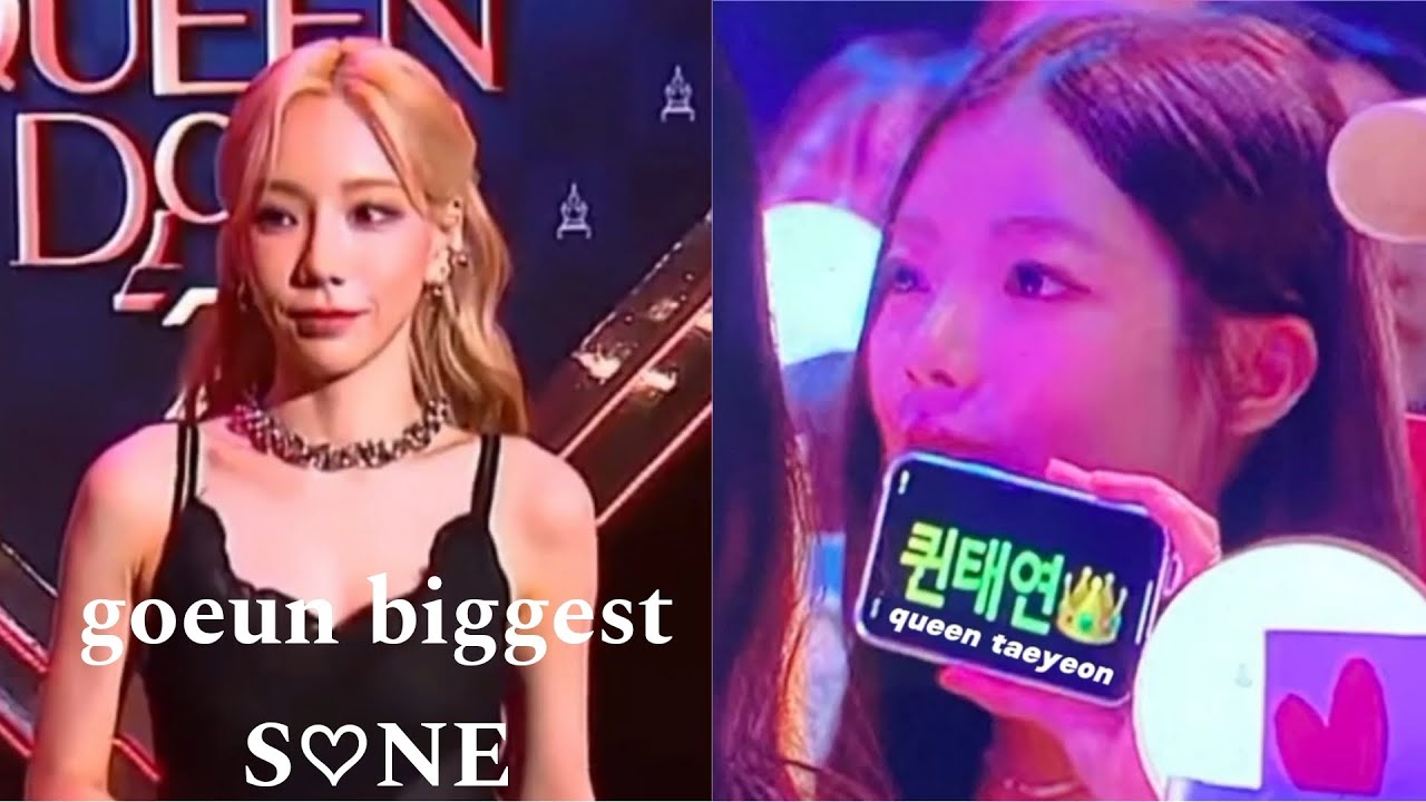 goeun being the biggest taeyeon snsd fan