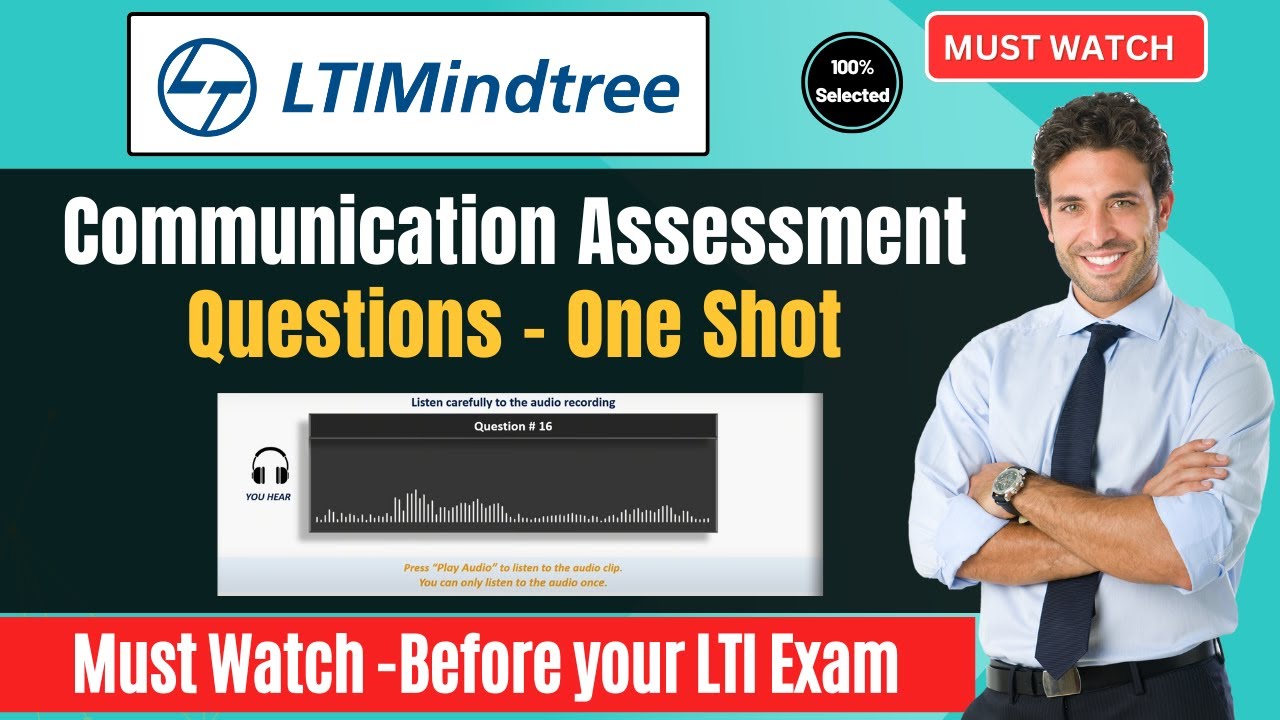 🔥LTI Mindtree Communication Assessment Questions |  Questions & Answers for Practice