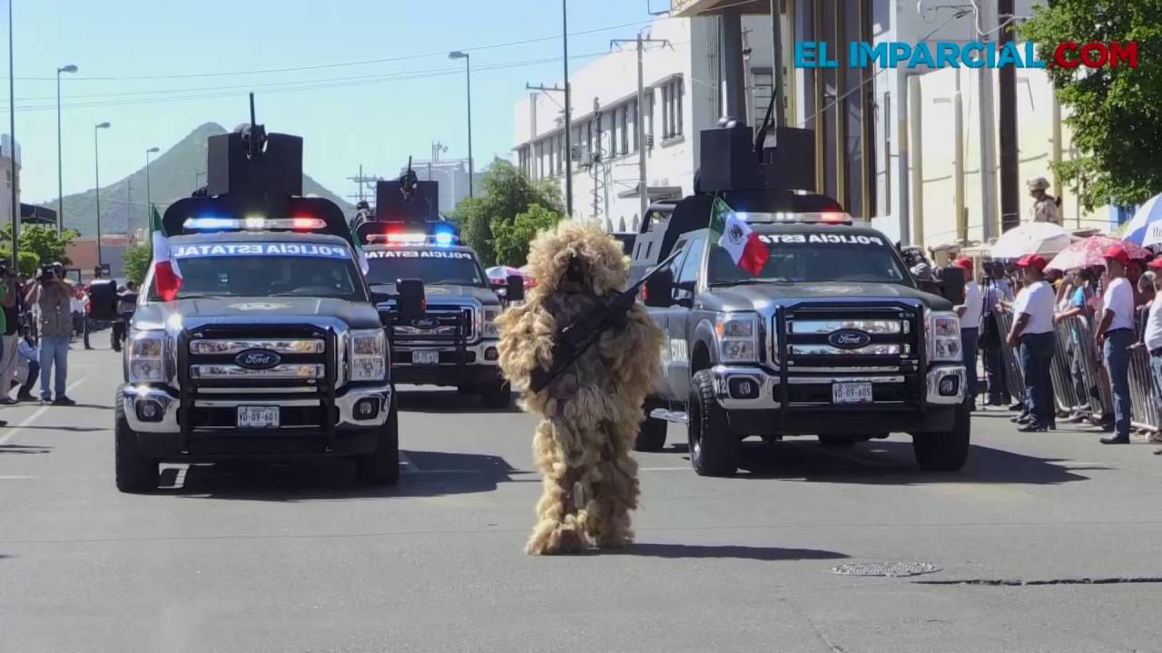 Desfile de las fuerzas armadas de México