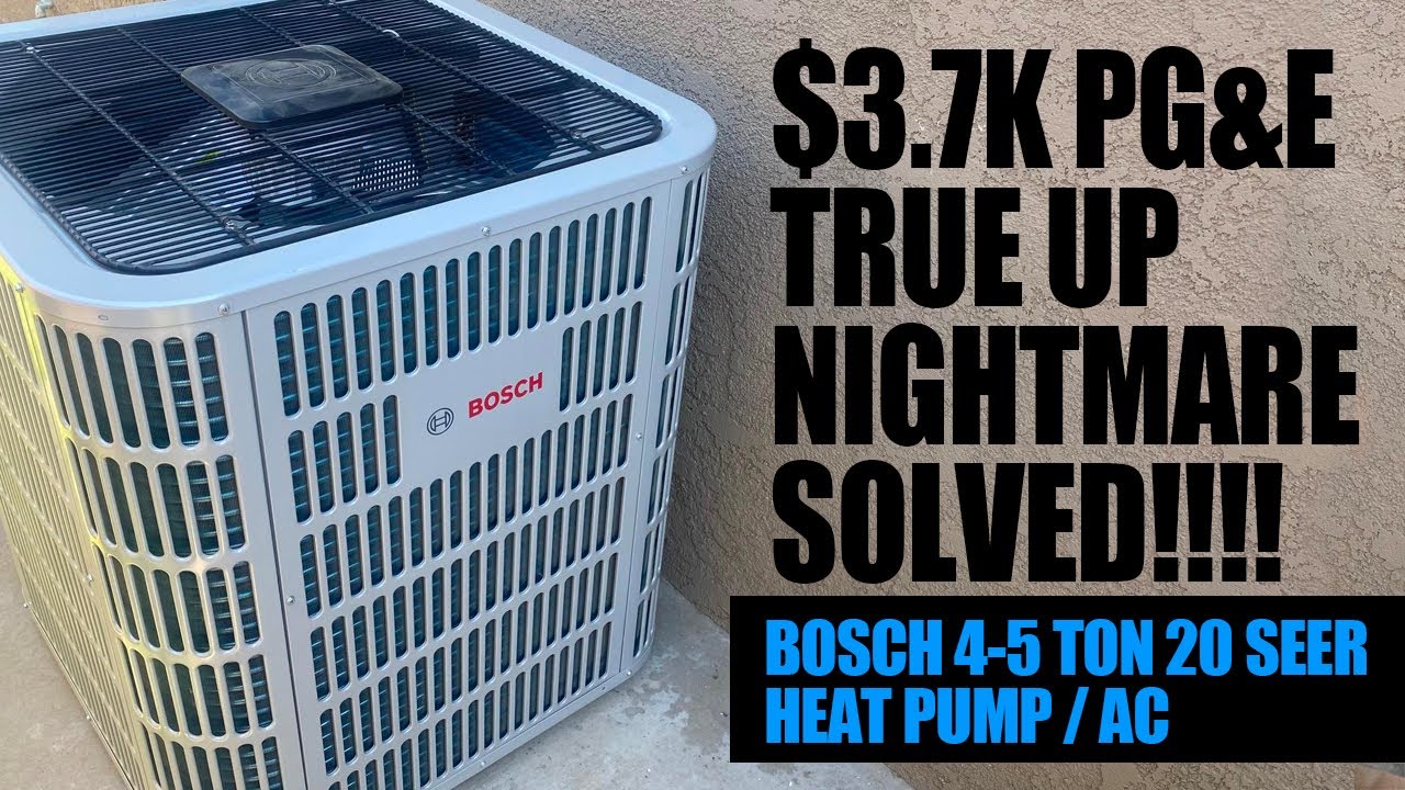 СДЕЛАЙТЕ ЭТО, чтобы УМЕНЬШИТЬ РАСХОДЫ НА ЭНЕРГИЮ — тепловой насос Bosch 4-5 Ton 20 SEER с инверто...