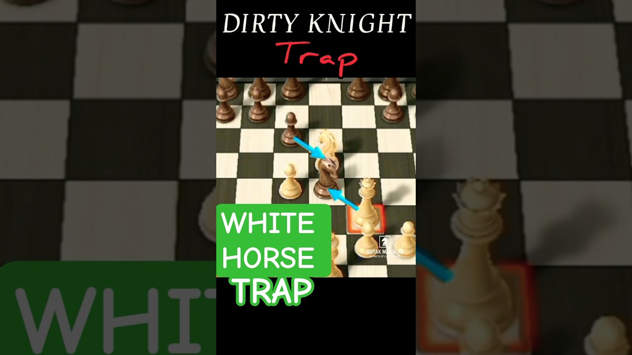 BISHOP'S OPENING TRAP (CHECKMATE IN 10 MOVES) 