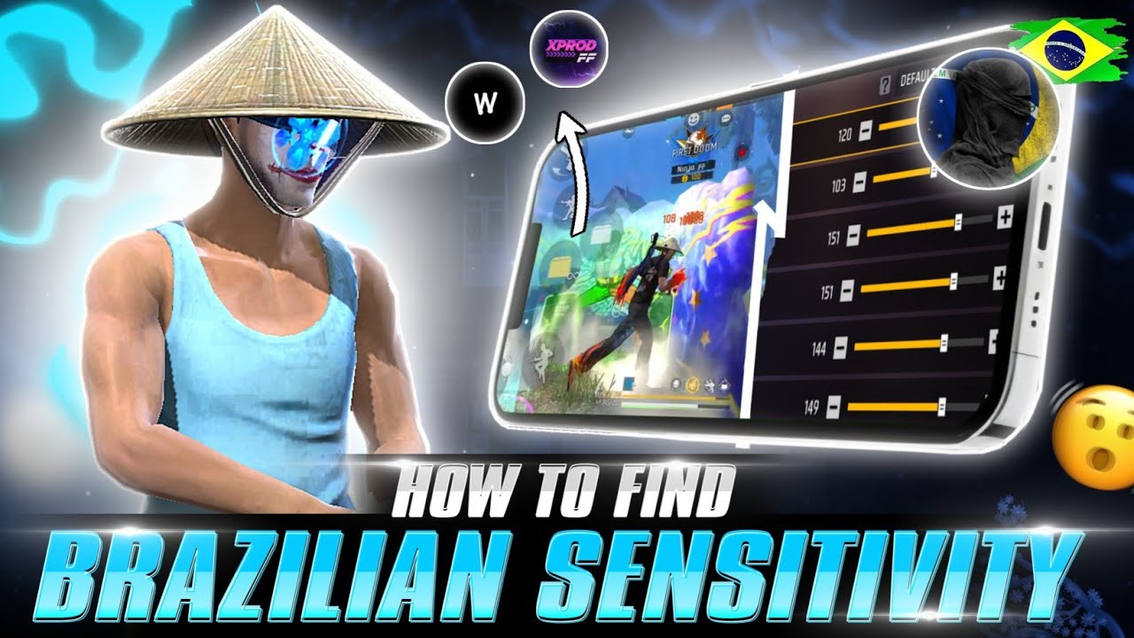 SECRET 🤫NO RECOIL BRAZILIAN SENSITIVITY 🇧🇷 / HOW TO MAKE YOUR OWN SENSITIVITY LIKE BRAZILIAN PLAYERS