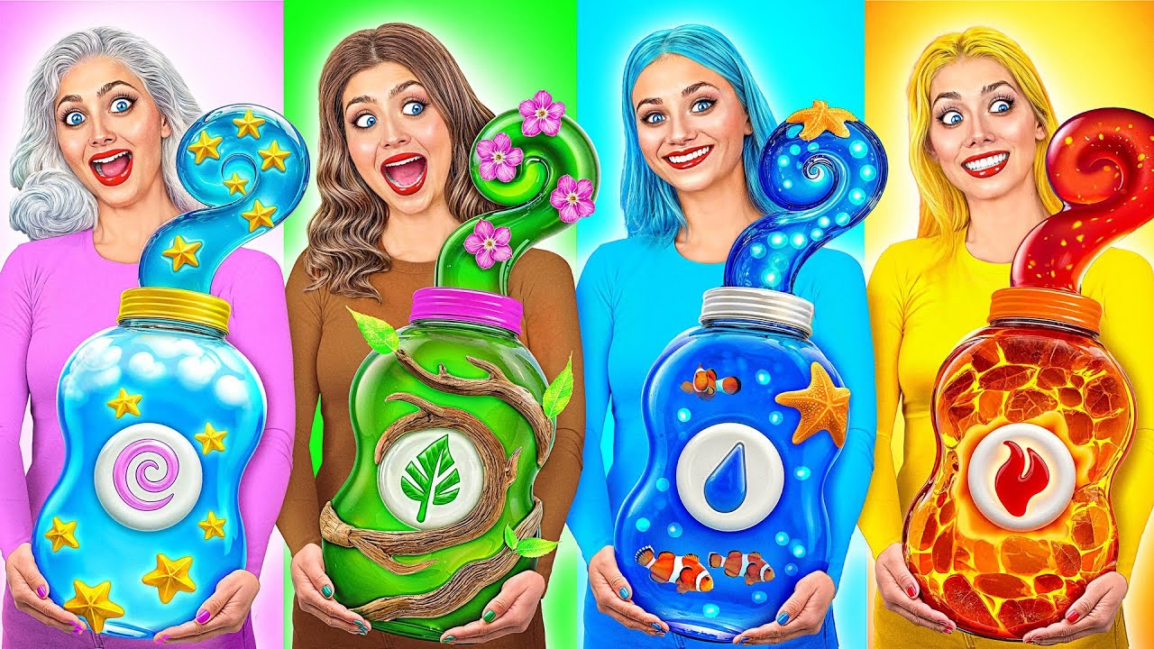 Four Elements Build a Bunk Bed | Funny Moments by Mega DO Challenge