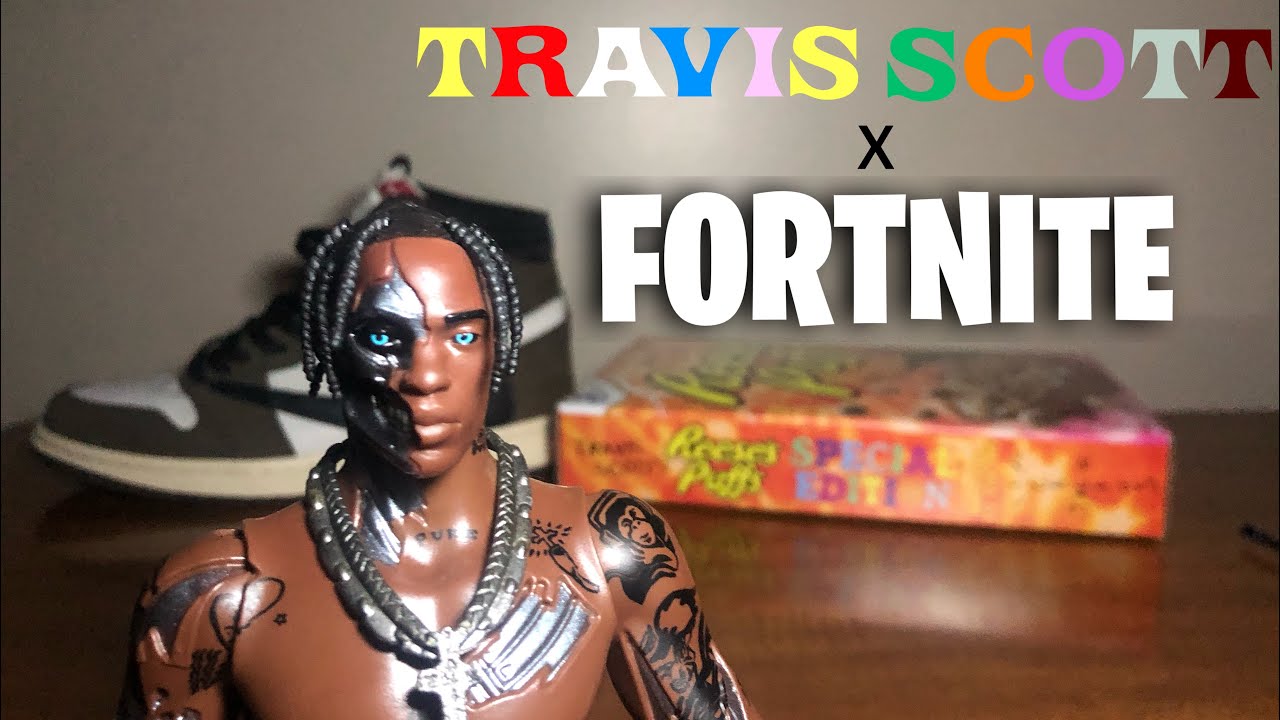 TRAVIS SCOTT x FORTNITE ACTION FIGURE REVIEW 🌵