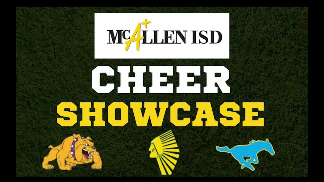Rowe, Memorial & McHi perform in district Cheer Showcase | McAllen ISD