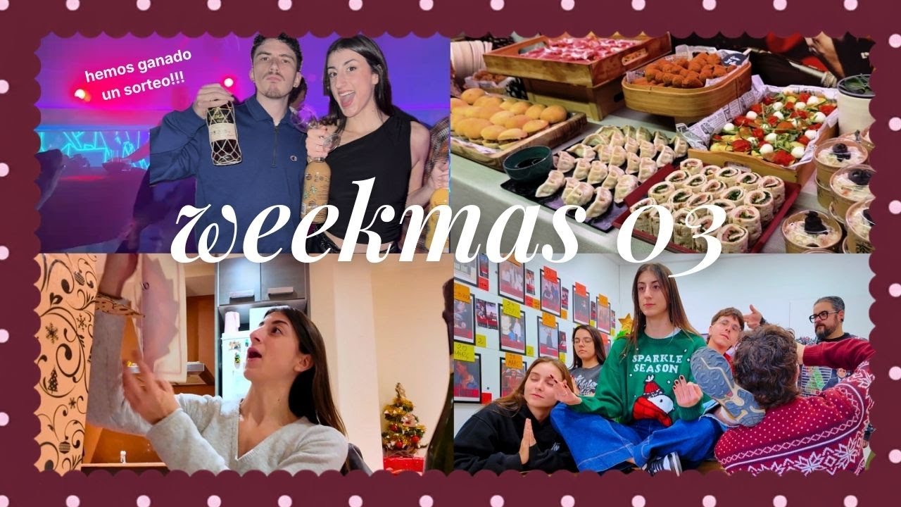 weekmas 03 🎁 ENEMIGO invisible, comida de empresa  y cesta navideña 🎄