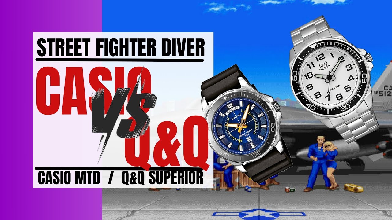 Los mejores de bajo precio: Casio MTD Versus Q&Q Superior ¿Quién ganará?