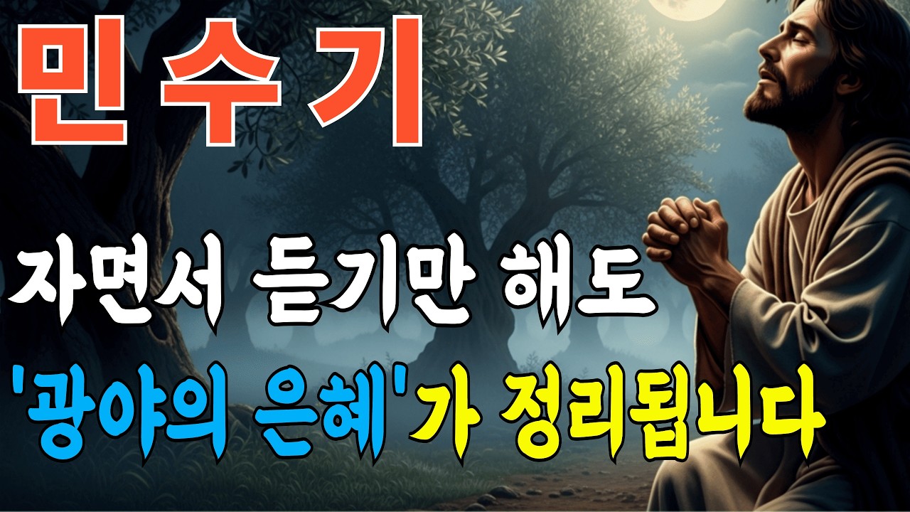 민수기 완전정리 | 포기하지 않으신 하나님의 마음이 여기 있습니다ㅣ성경말씀ㅣ말씀묵상ㅣ성령충만