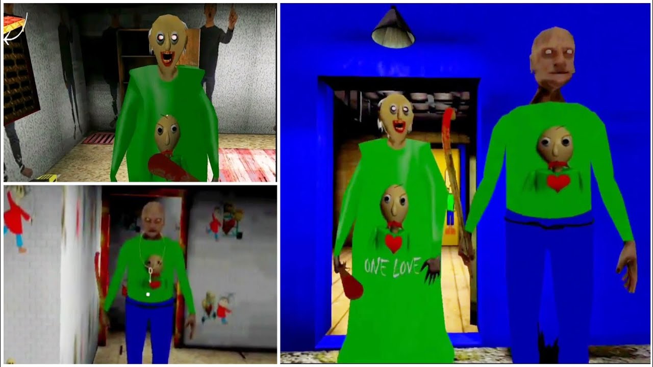 Baldi Granny 2 Full Gameplay | Door Escape