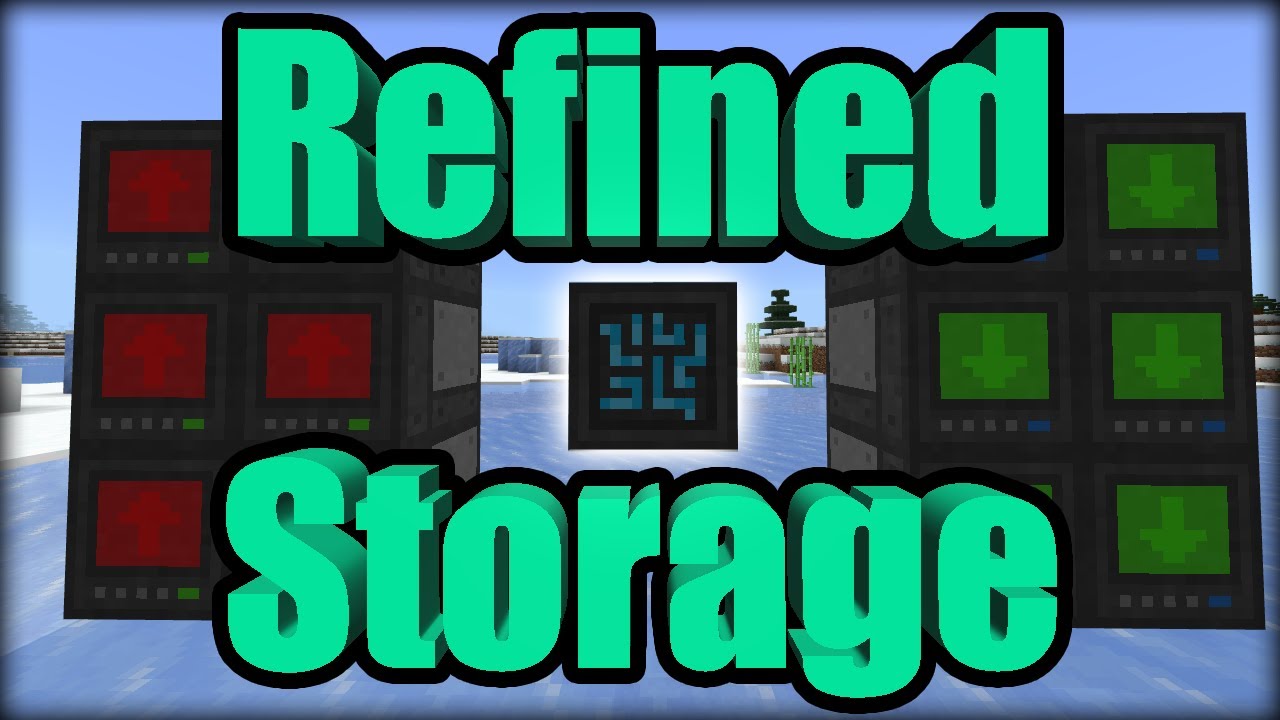 Refined Storage Addon (MCPE) Bedrock Edition Minecraft