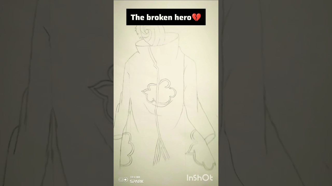 Draw obito uchiha 💔 
