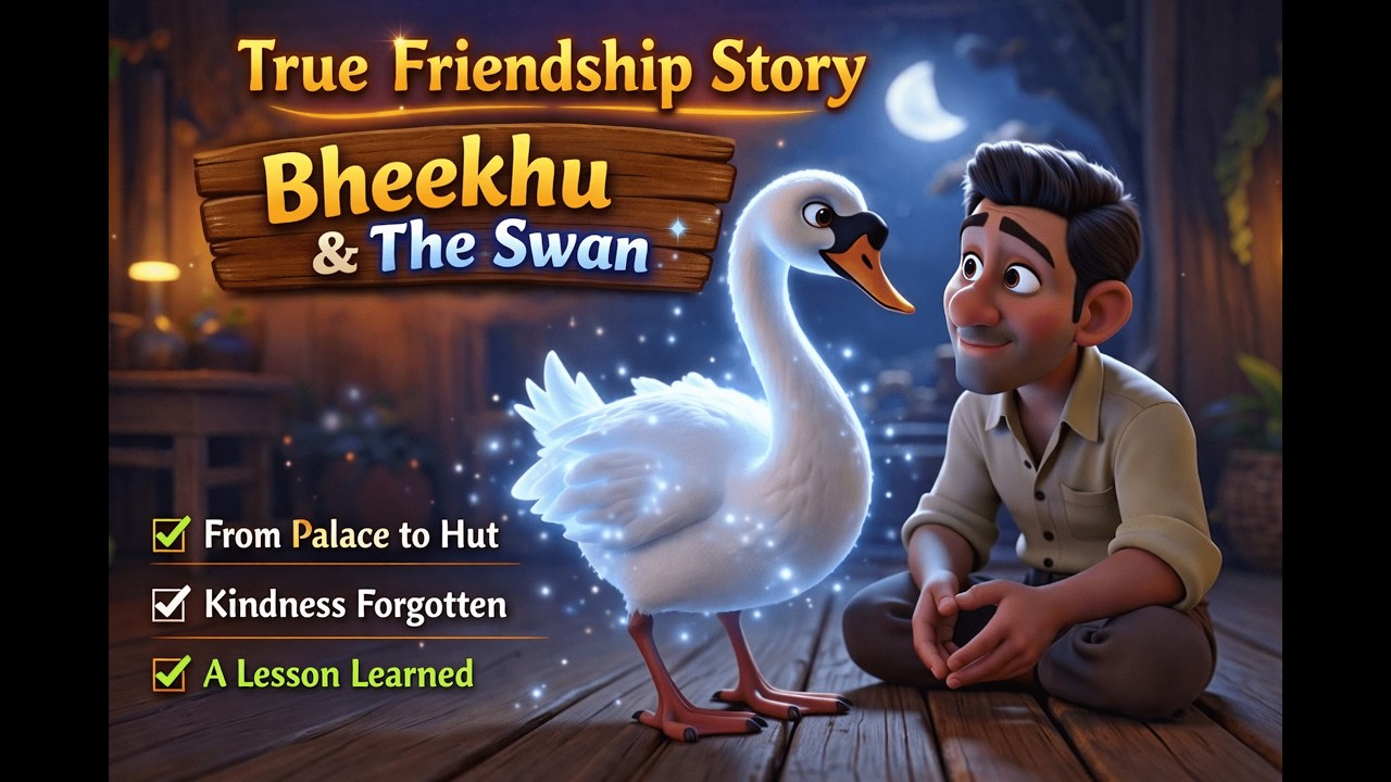 सच्ची खुशी - Bheekhu and the Swan