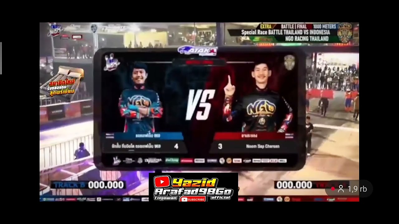 Round 1 Dan 2 Tekno Tuner Sapu Rata Oleh Fahri Komeng IBK INDO🇮🇩 VS ARM Rayong Lego76🇹🇭.