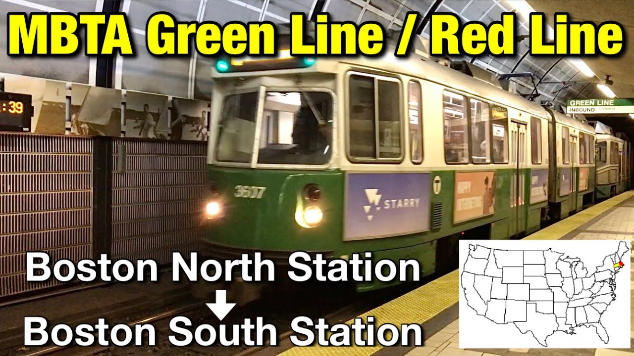 [ USA Subway ] Amtrak/MBTA Boston North Station to Boston South Station in December 2019