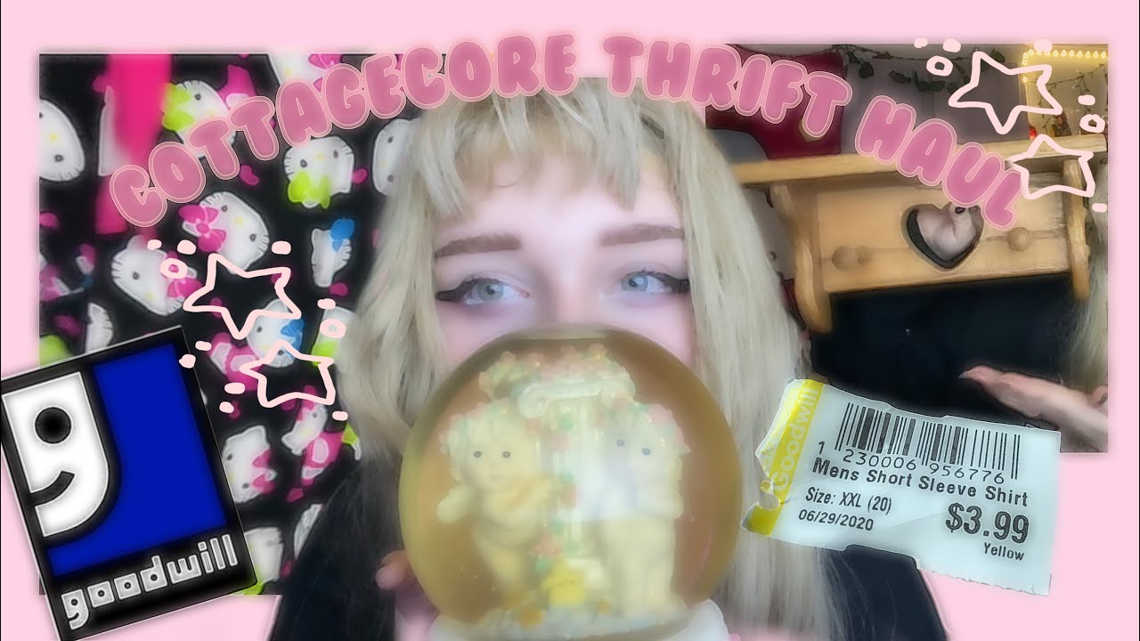 50$ COTTAGECORE THRIFT HAUL!! / HELLO KITTY STUFF TOO!