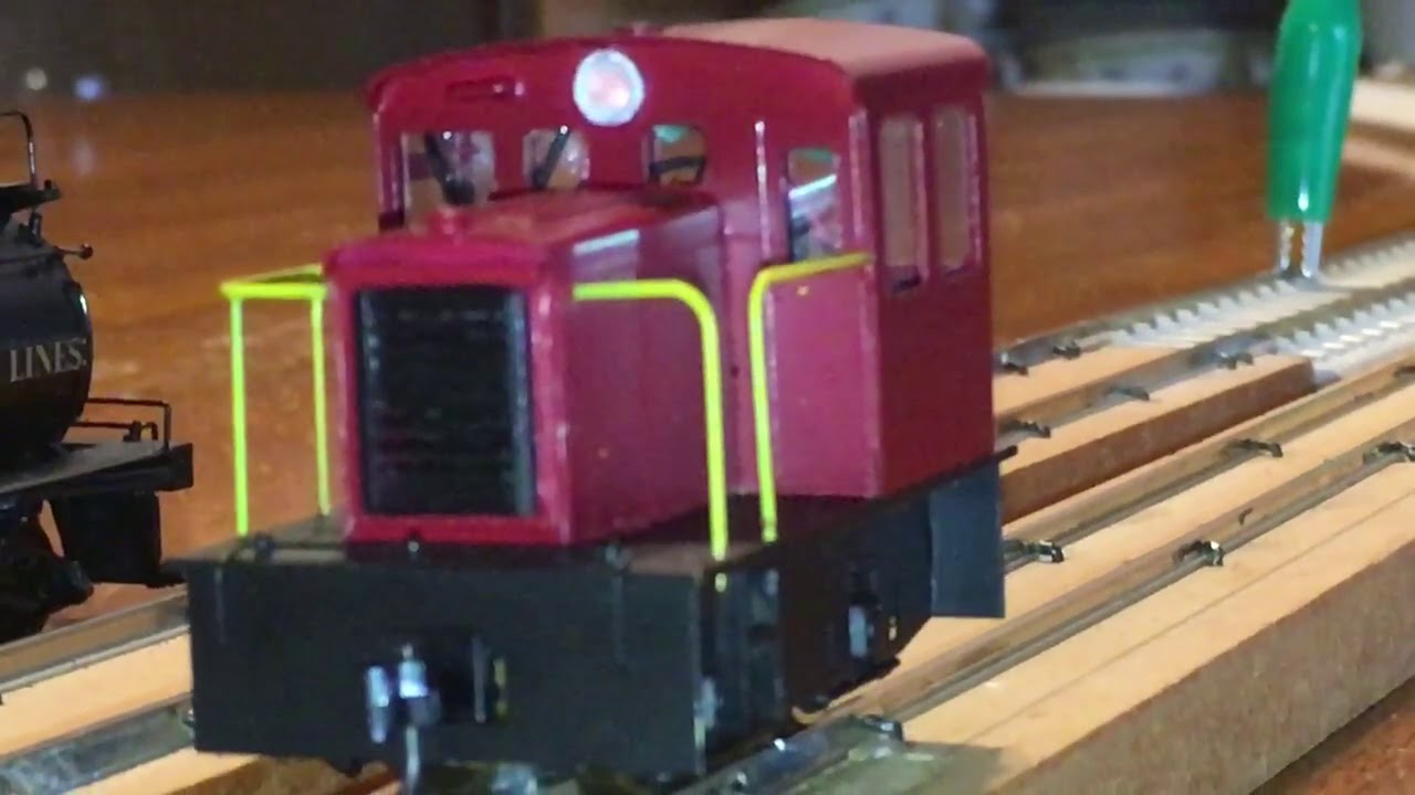 Brasstrains HO HOn3 General Electric 25ton Diesel by Fomras Model フォムラス モデルのGE25トンディーゼル機関車、HOn3