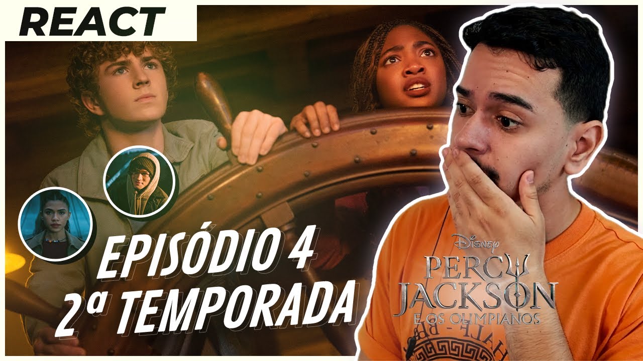 React PERCY JACKSON 2ª temporada | Ep 4