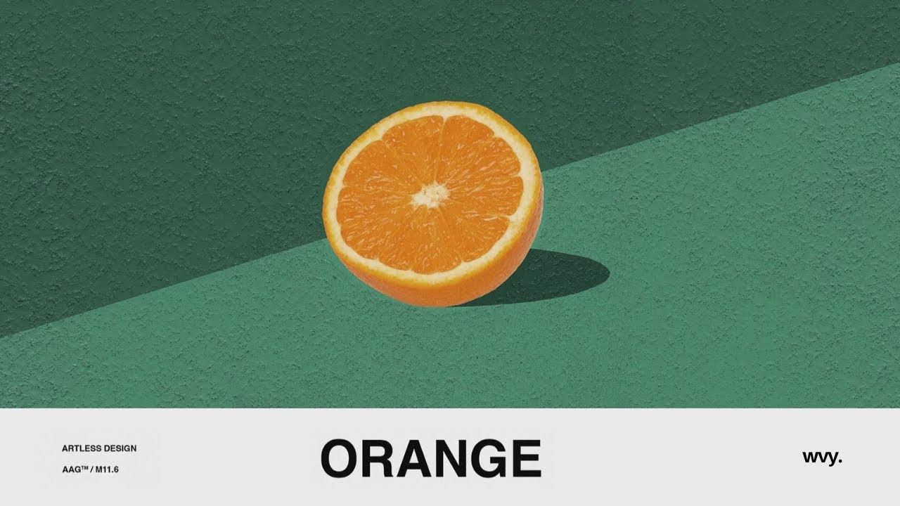 Orange.
