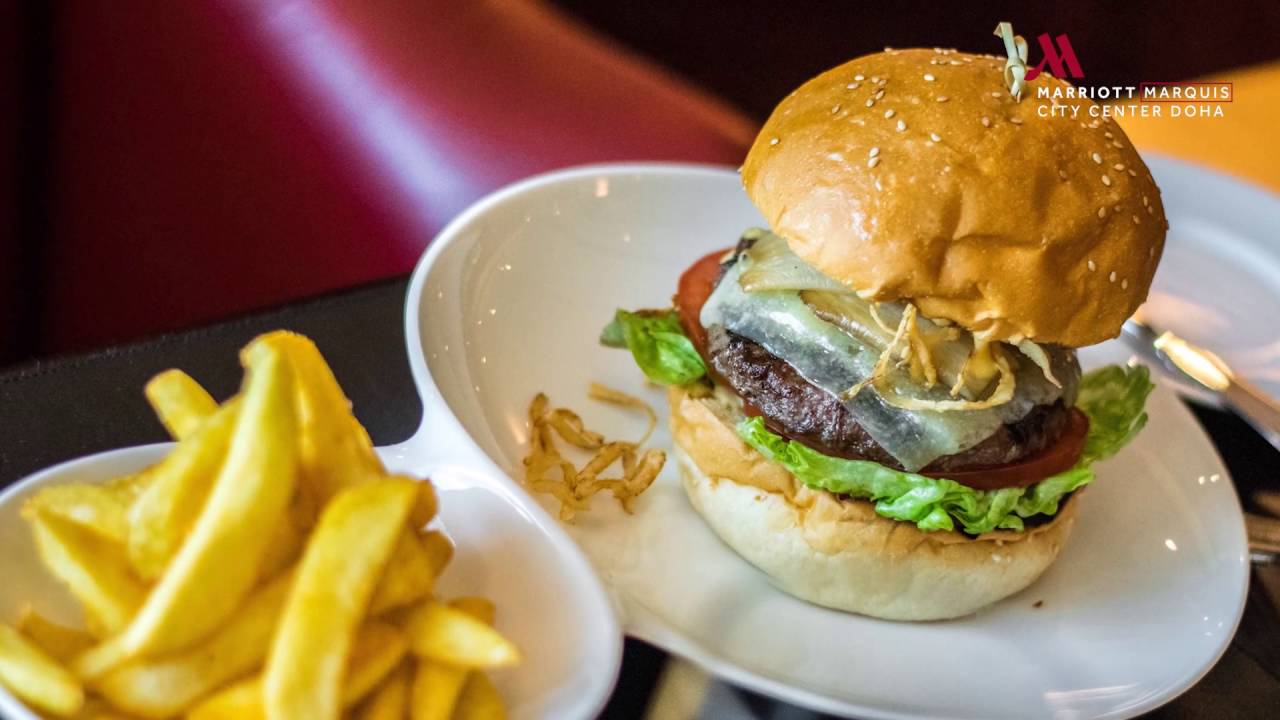 Black Angus Burger at New York Steakhouse