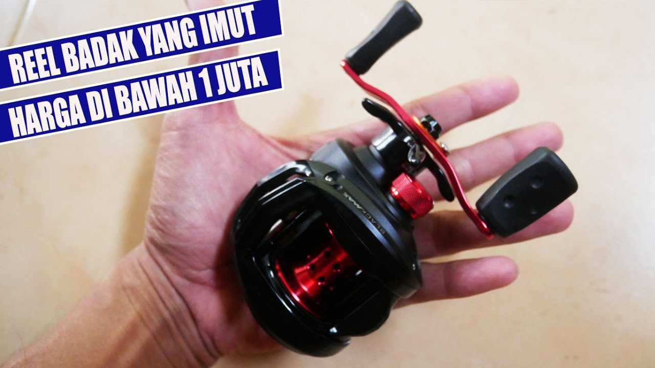 Benarkah  Reel BC ini Badak? Saya Bongkar Dalamnya Ternyata ... | ABU GARCIA BLACK MAX 3