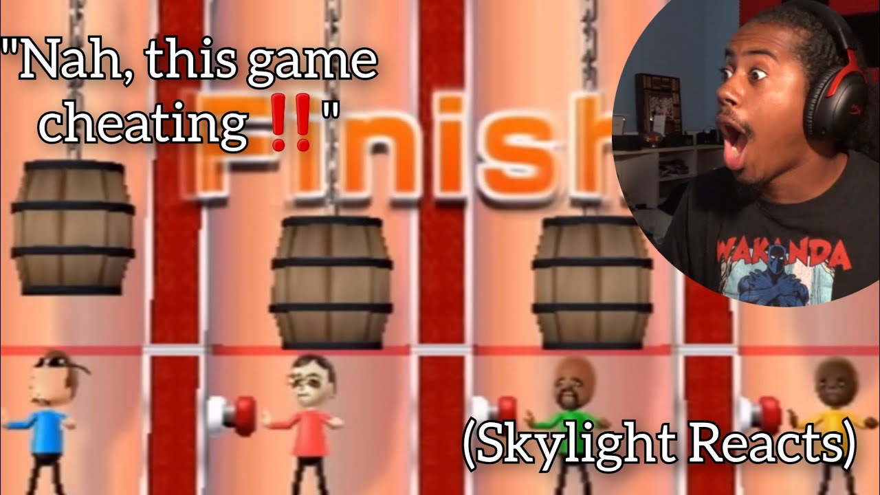 Understandable Rage Quit | This Wii Party Challenge... | (Skylight Reacts)