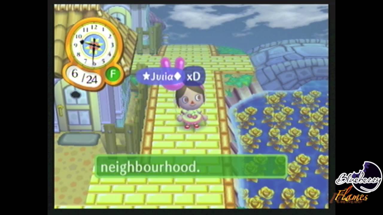 Animal Crossing City Folk - Simple Hacked Town Tour