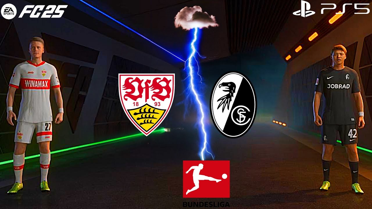 FC25 - VfB Stuttgart vs SC Freiburg | 18.Spieltag |Bundesliga2024/25 | PS5™
