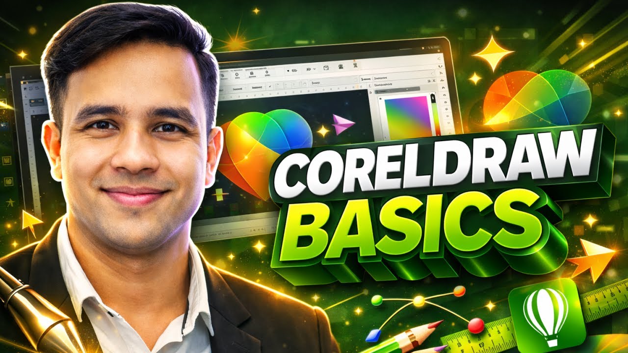 CorelDRAW Basics | Beginner Overview | Start Graphic Design Today