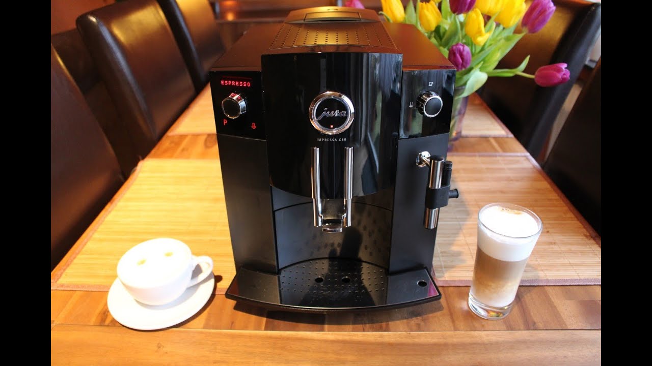 JURA Impressa C50 * Test-Video * Cappuccino,...
