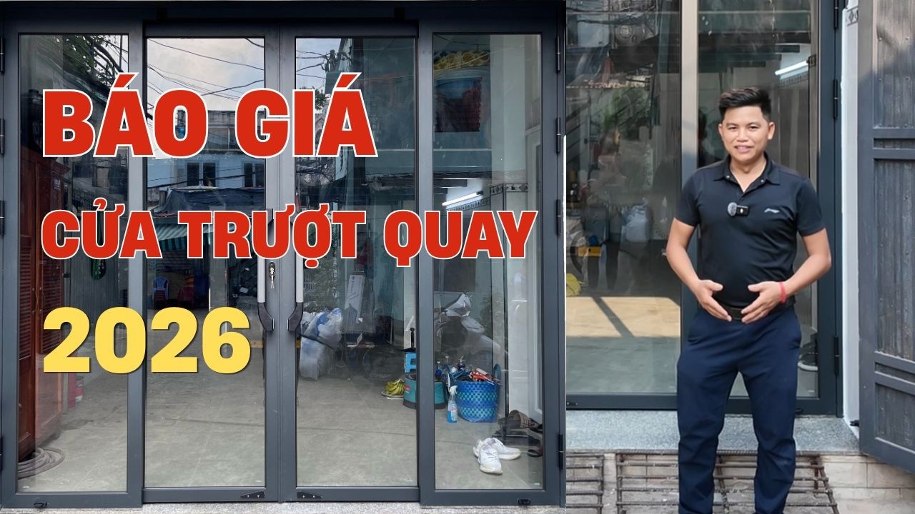 BÁO GIÁ CỬA TRƯỢT QUAY THÔNG MINH EUROSMART - MỚI NHẤT 2025