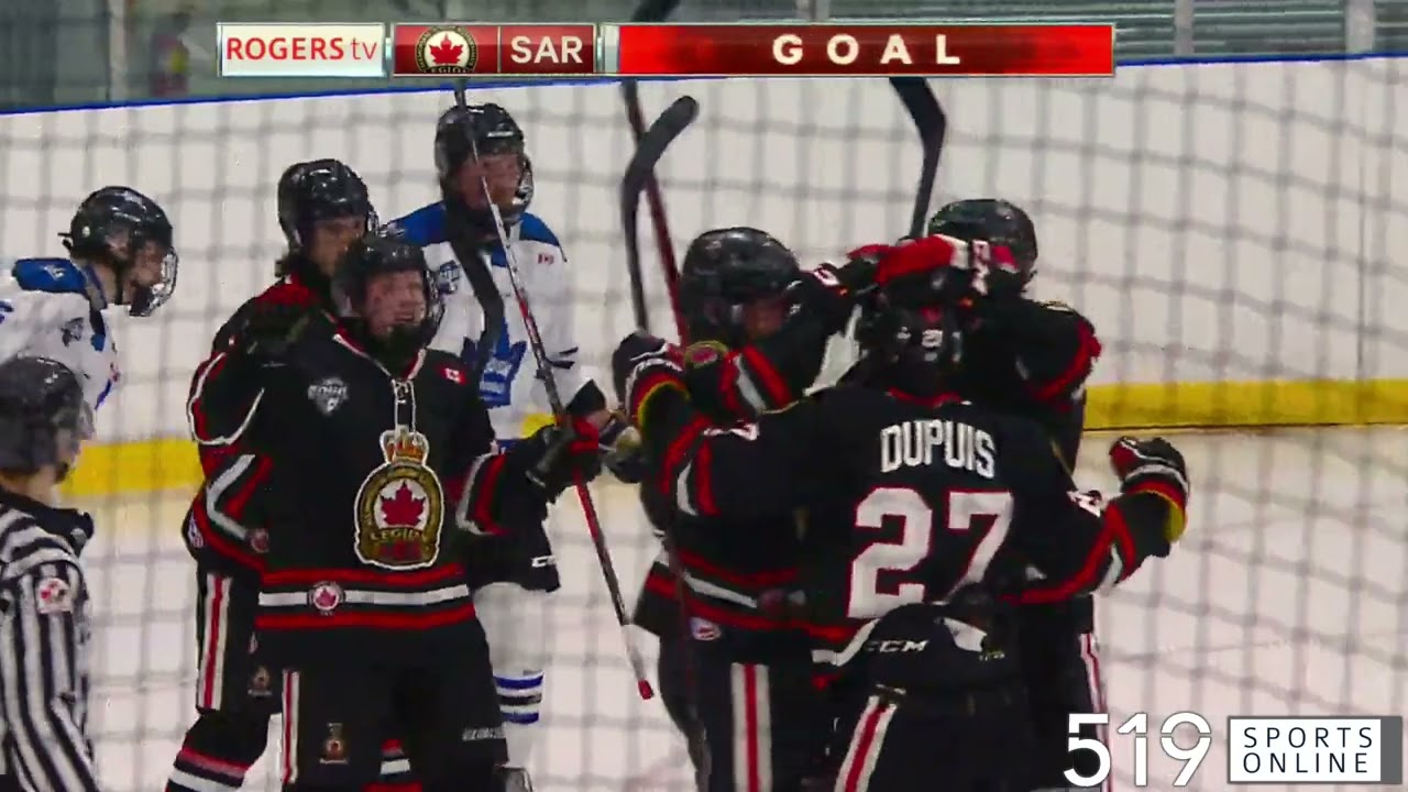 GOJHL - Sarnia Legionnaires vs London Nationals