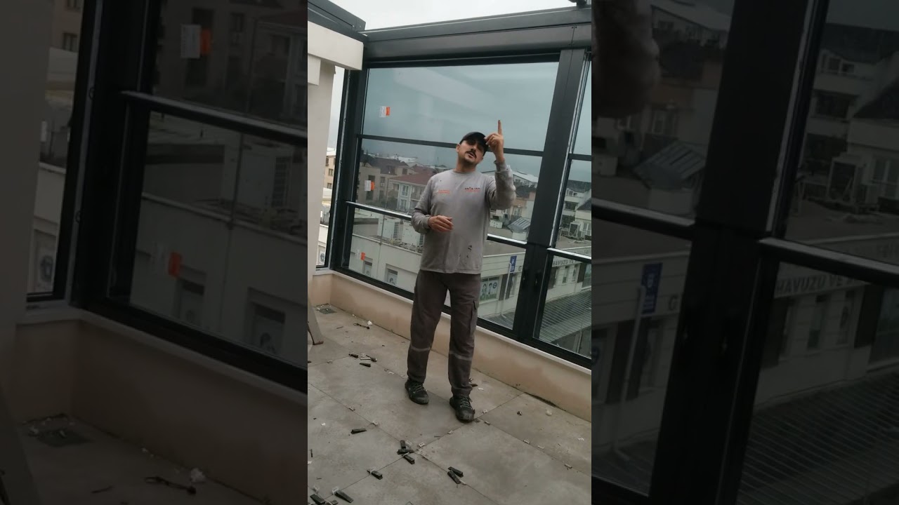 Cam balkon .tam balkon. Giyotin  (Nelere  dikkat edilmesi gerekli)ALBERT GENAU