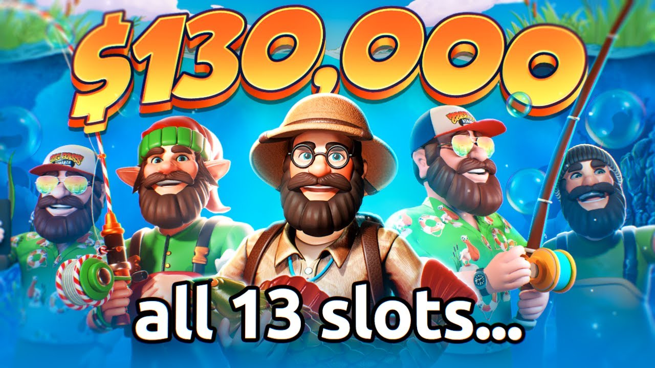 $130,000 BONUS OPENING on EVERY BIG BASS SLOT EVER!