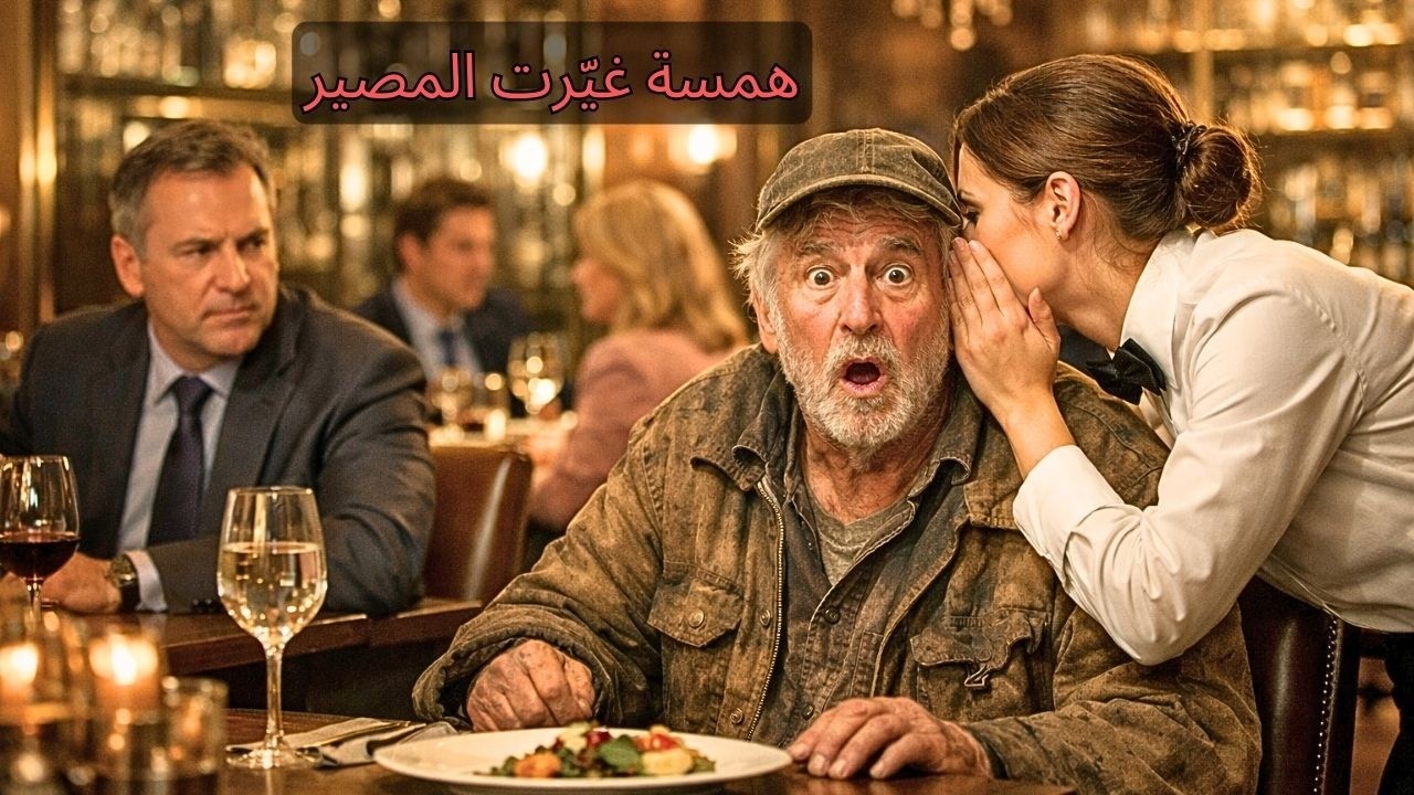 نادلة أوقفت توقيع فلاح في مطعم فاخر… وما كُشف بعدها فصُدمَ المطعم بأكمله