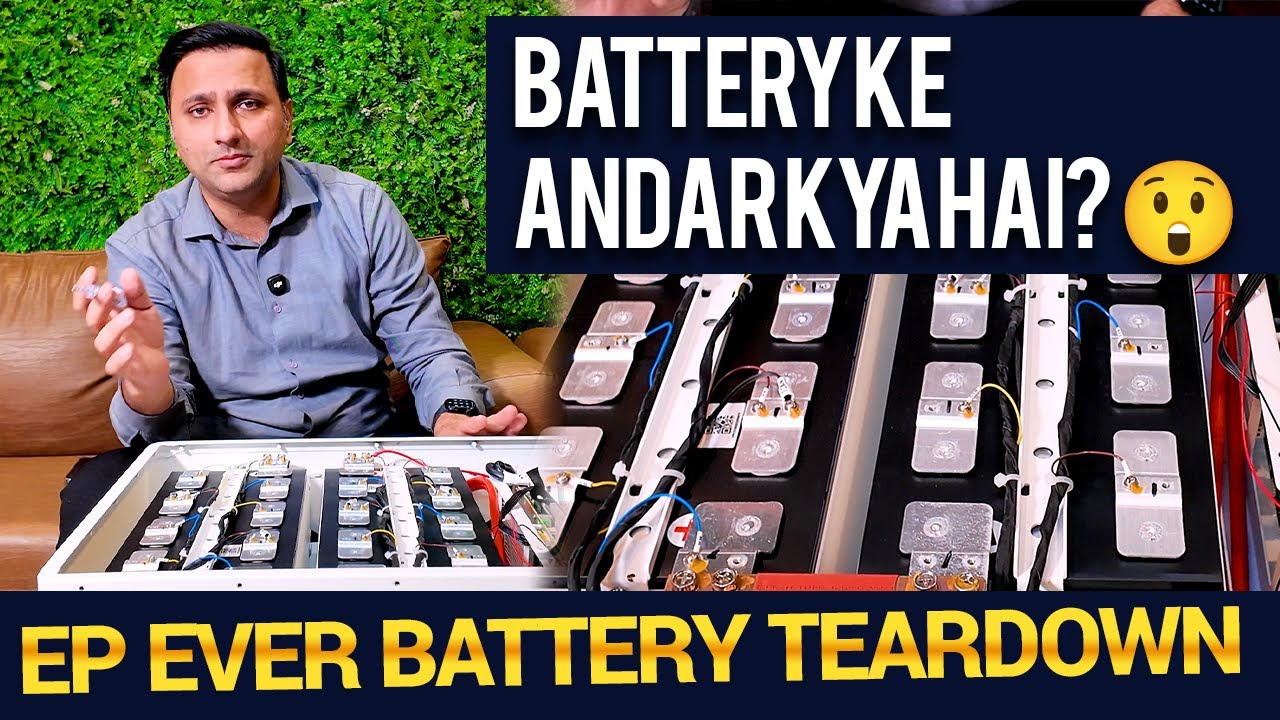 EP Ever Battery Teardown | Inside Cornex Cells, IP65, WiFi & LCD