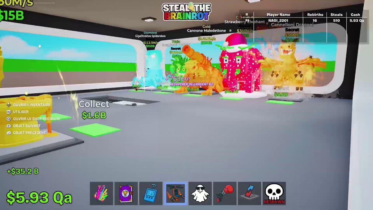 ✨Live trade steal the brainrot Fortnitefr venez full gros brainrot✨ fr